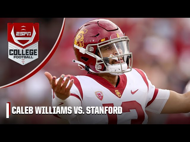 Caleb Williams was UNREAL vs. Stanford 🔥 341 YDS & 4 TDs | ESPN College Football