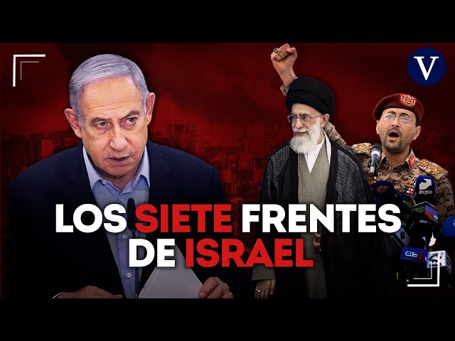 Los 7 frentes de Israel más allá de la guerra en Gaza