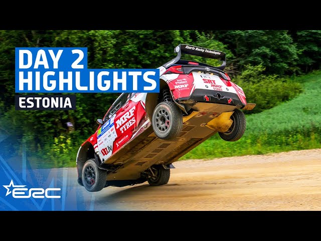 Day 2 Highlights | ERC Delfi Rally Estonia 2024