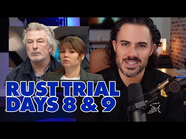 LIVE! Real Lawyer Reacts: Rust Trial Days 8 & 9: The State Rests! Defense's First Witness May Win It