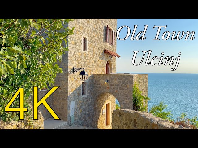 Old Town Ulcinj Montenegro 🇲🇪 4K Walking Tour - with Captions