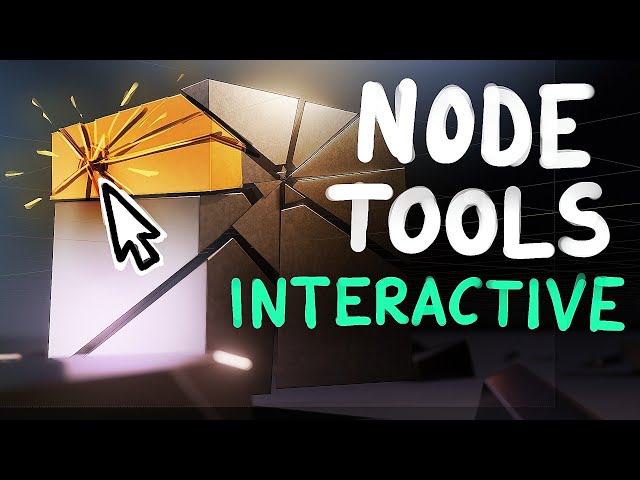 Interactive Node Tools in Blender 4.2