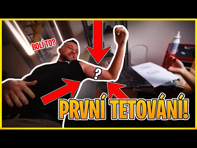 MOJE PRVNÍ TETOVÁNÍ!! BOLÍ TO? | VLOG | w/@marwex99