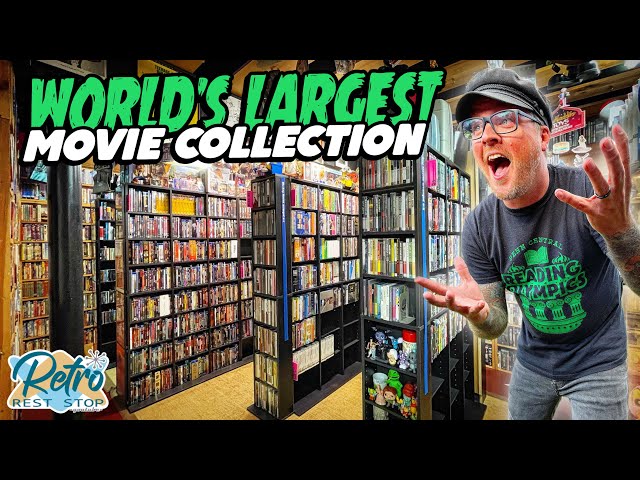 World’s Largest Movie Collection With Physical Media, Game Boy Games, Figment, & Spice Girls