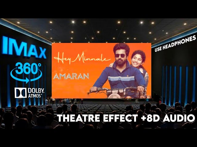 Hey Monnane |Tamil |Theatre Experience Dolby  Surround  sound |Amaran| Sivakarthikeyan| Sai Pallavi