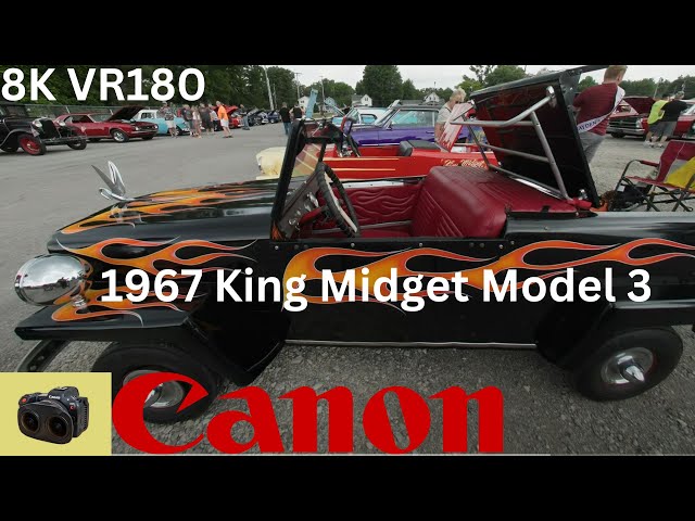 1967 King Midget Model 3 4th of July Car Show Hancock Fairgrounds Findlay Ohio 2023 Canon 8K60 VR180