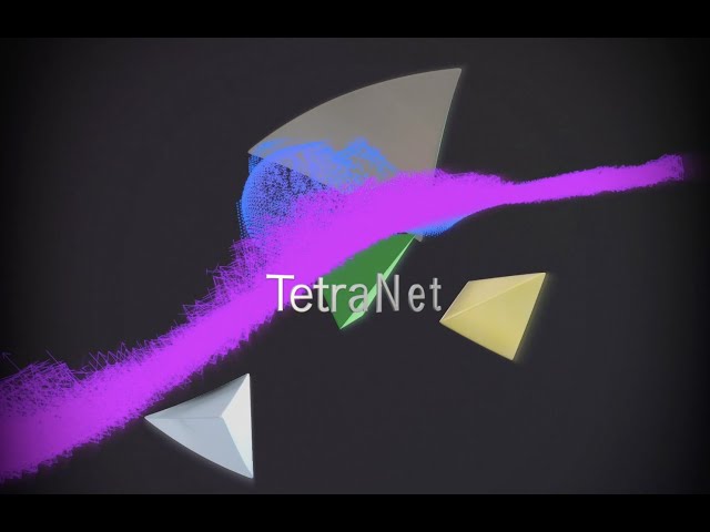 Study 118 - "TetraNet" - VR180 4K 3D Stereoscopic Visual Music