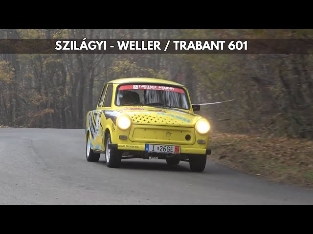 Szilágyi Dezső - Weller Krisztina / Trabant 601 / Árpádtető Rally 2024. - TheLepoldMedia