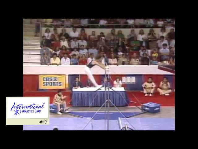 International Gymnastics Camp's #FlashbackFriday - Mitch Gaylord