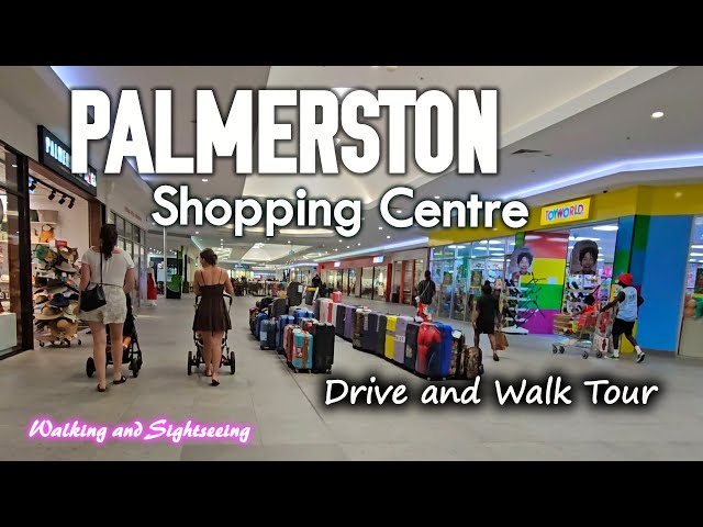 DARWIN NT 🇦🇺 DRIVE & WALK TOUR 2024 PALMERSTON SHOPPING CENTRE | ARTWORK | TARGET CHRISTMAS DISPLAY