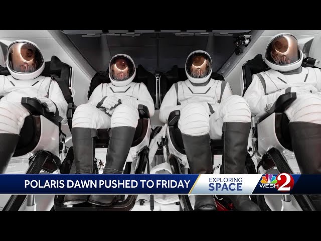 Polaris Dawn mission set to launch Friday, FAA records show