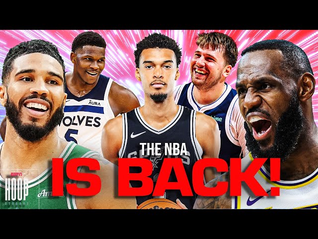 LeBron and Bronny Make History + Will Celtics Repeat? + Shams joins the show | Hoop Streams 🏀