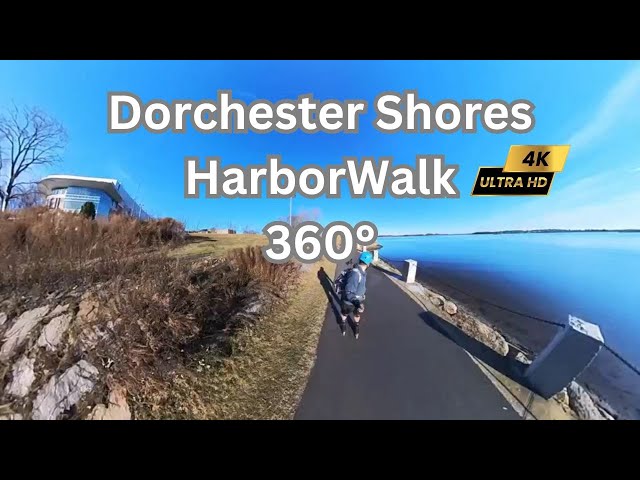 Rollerblading Boston's Dorchester Shores | HarborWalk | 360° Video