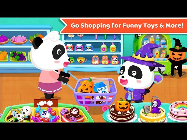 Baby Panda's Supermarket | Kids Grocery Shopping | BabyBus Game