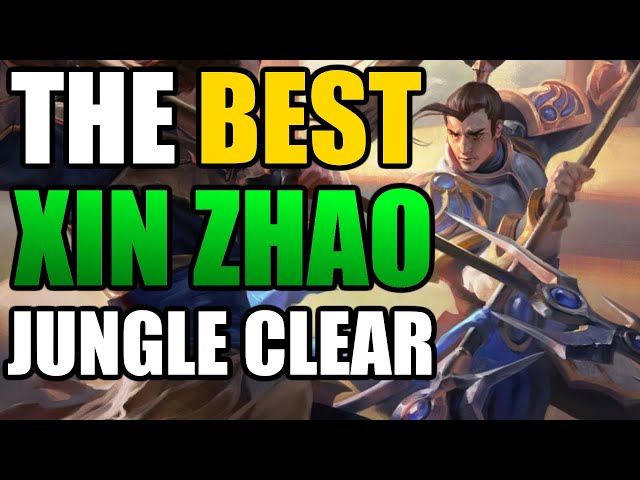 Xin Zhao Jungle Clear Guide - Season 11 BEST Clear!