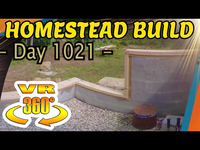 Homestead Build - Chicken Coop Double Sill Plate, Drainage Pipe