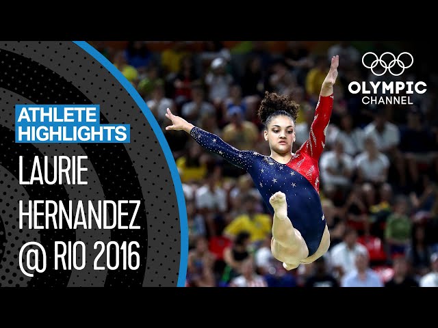 Every Laurie Hernandez 🇺🇸 Rio 2016 Routine! | Athlete Highlights