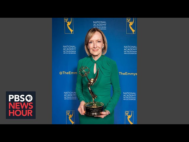 Judy Woodruff honored with Emmy Lifetime Achievement Award