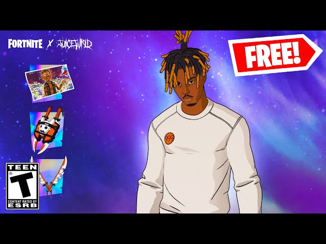 NEW FORTNITE *JUICE WRLD* UPDATE OUT! (FREE SKIN)