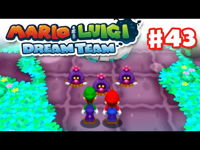 Mario & Luigi: Dream Team - Gameplay Walkthrough Part 43 - Double Pi'illos! (Nintendo 3DS)