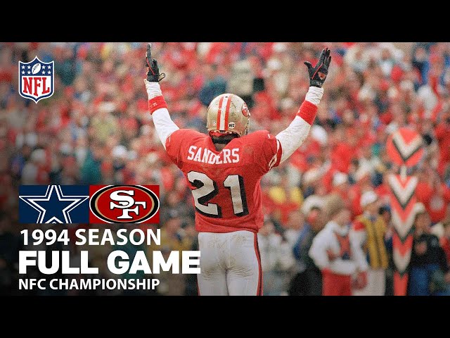 ELECTRIC NFC Championship Game in San Francisco! | Cowboys vs. 49ers FULL GAME | NFL 1994 Season