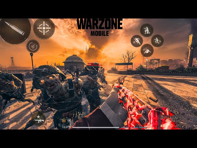 WARZONE MOBILE ZOMBIES MODE ANDROID GAMEPLAY