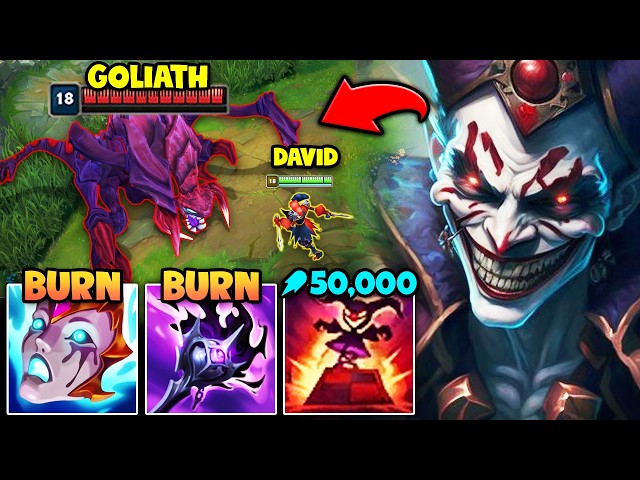 Pink Ward Shaco versus 10,000 HP Cho'Gath... (DAVID VS. GOLIATH)