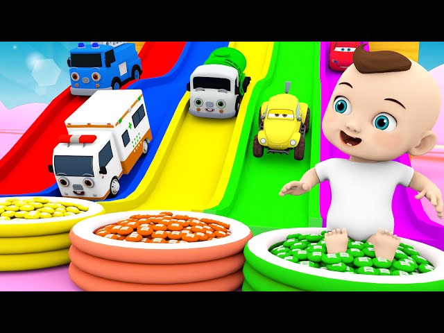 🔴 Wheels on the Bus - Nursery Rhymes & Kids Songs - Toddler Learning Video - Ms Rachel - Kiddotunes