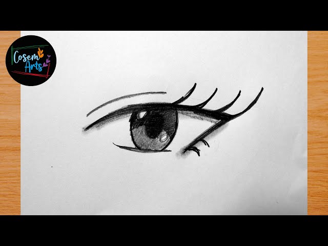 Anime Eye Drawings || How to draw anime eye easy