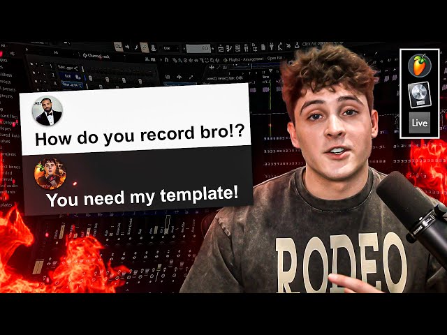 How to Record a Rap song in FL Studio 21! (Recording Template)