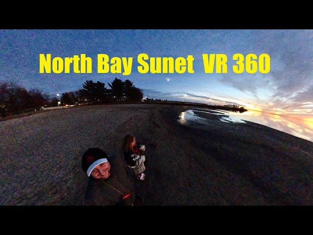 North Bay Sunset VR 360