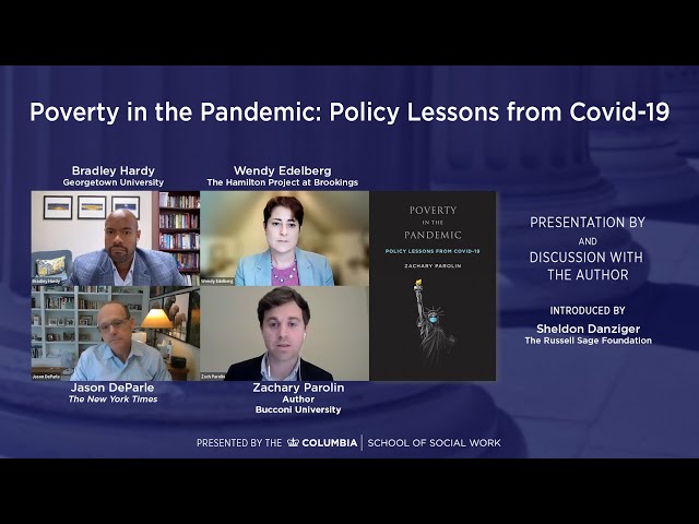 Poverty in the Pandemic: Policy Lessons from Covid-19