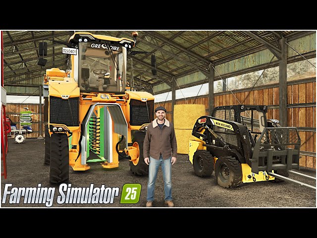 RACCOGLI UVA E OLIVE IN OFFERTA E MOD MAGAZZINO BALLE SCOPERTO - #42 FS25 GAMEPLAY ITA