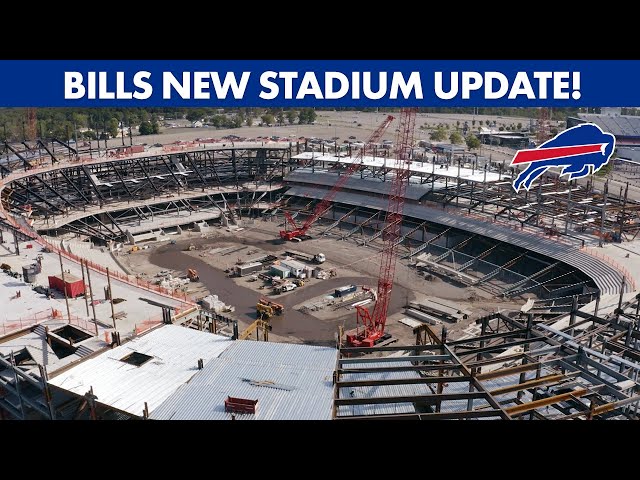 Exclusive Walk Inside New Highmark Stadium Construction | September 2024 Update | Buffalo Bills