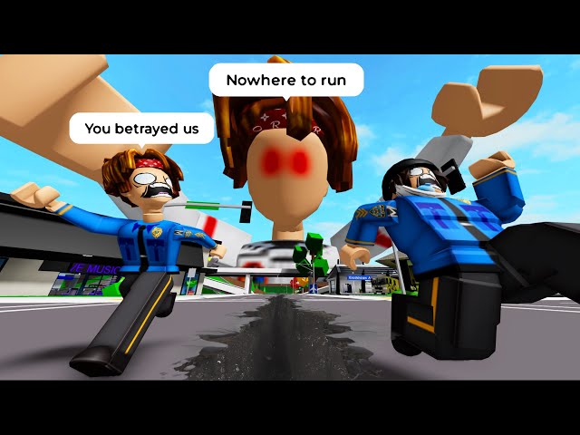 THE GOOD ROBBER 4 👮 💰 (ROBLOX Brookhaven 🏡RP - FUNNY MOMENTS)