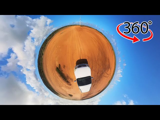 360 View - Off-Road Ride Over Desert North Side Of Curacao