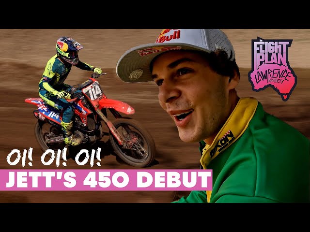 Jett’s Debut 450 Race at Motocross of Nations