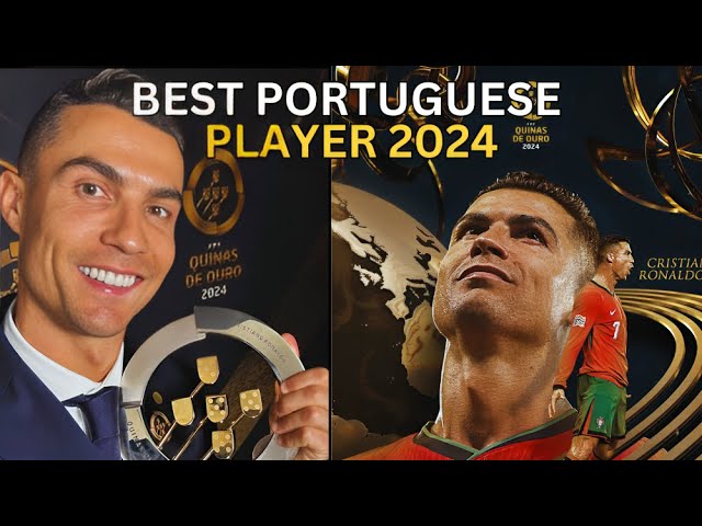 🚨 Cristiano Ronaldo has won the Golden Quinoa award for being the best Portuguese player in 2024 🇵🇹🏆