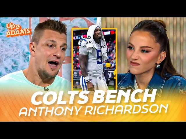 Rob Gronkowski's HONEST Opinion on Colts Benching Anthony Richardson