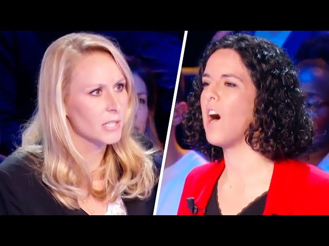 Marion Maréchal et Manon Aubry s'écharpent sur le conflit au Proche-Orient