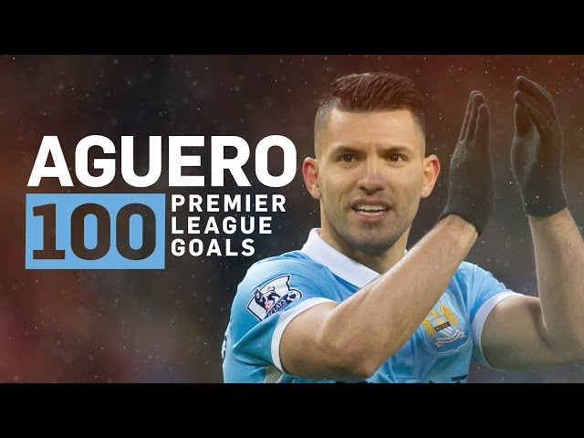 SERGIO AGUERO 100 GOALS IN 100 SECONDS