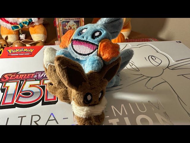 Eevee Vs. Mudkip Pokémon 151 UPC Pack Battle! (1K Subscribers Giveaway!)