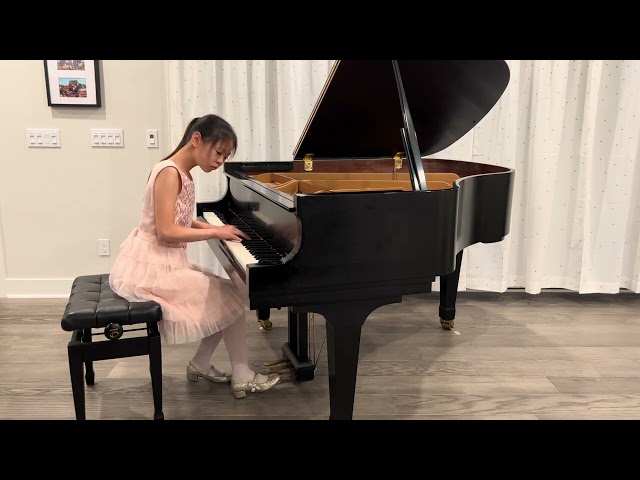 April Zhang performs Abegg Variations Op  1 by Robert Schumann