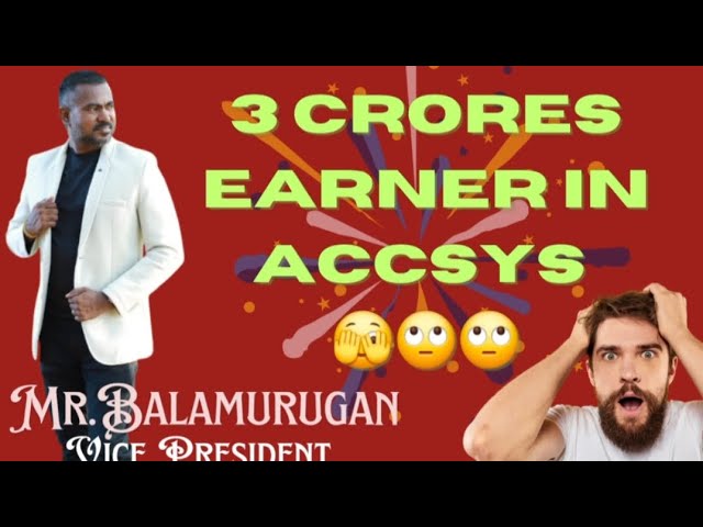 Accsys India Vice President Mr.Balamurugan, Vani Mahal, Income earners 🤩🤩🤩🤩