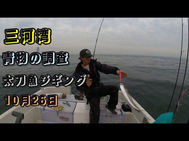 【三河湾】青物の調査と太刀魚ジギングで、ちょっとした悲劇が～