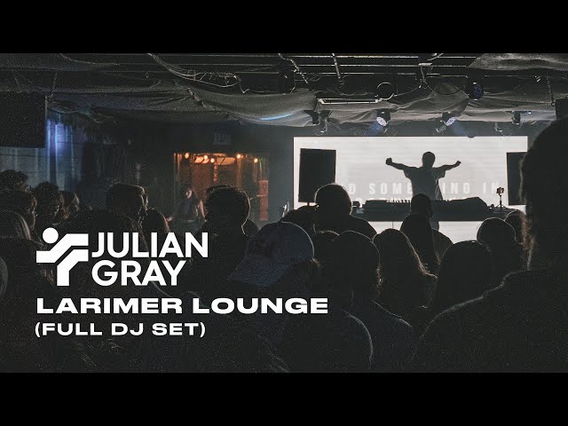 Julian Gray @ Larimer Lounge Denver 10/18/2024 - Full DJ Set Mix (Progressive House & Trance)