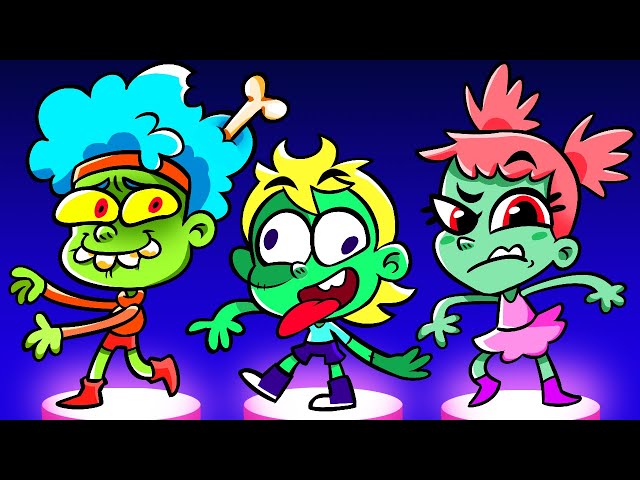 Zombie Dance + More Kids Songs & Nursery Rhymes | Chaka Kids Karaoke