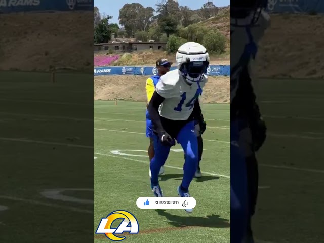 DBs gettin’ right. 🔒 / LOS ANGELES RAMS NFL NEWS  #nfl #rams #ramshouse #football