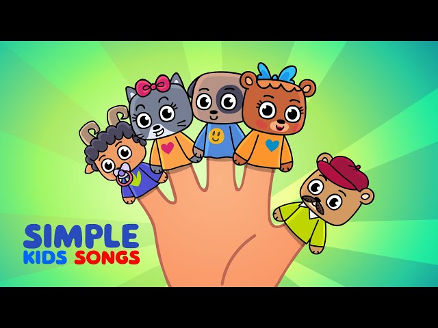 Finger Family / Teddy Bear & Friends - Song For Children - Nursery Rhymes - Simple Kids Songs