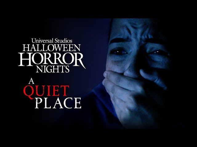 A Quiet Place Announcement Video – Halloween Horror Nights 2024